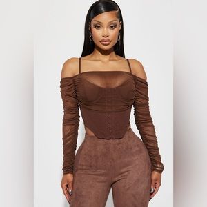 Fashion Nova’s Evelyn Corset Top